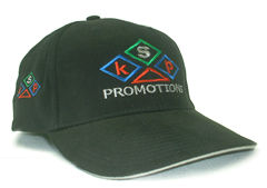 embroidered logo baseball cap