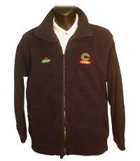 custom logo embroidered fleece from KSP Promotions